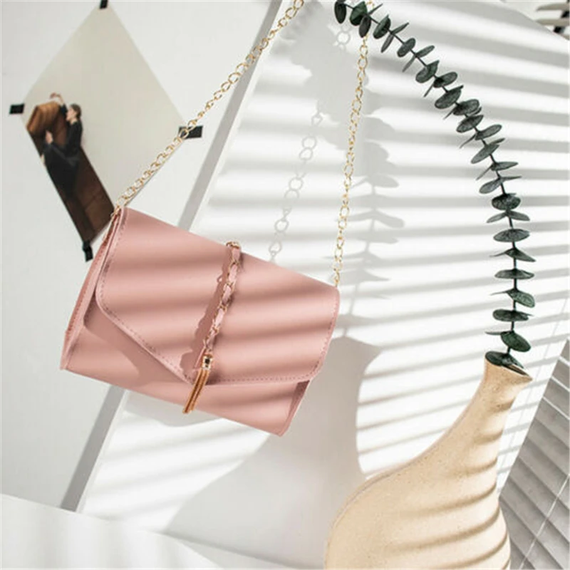 Сумка мессенджер Женская кожаная через плечо однотонная 2019|Сумки с ручками| |