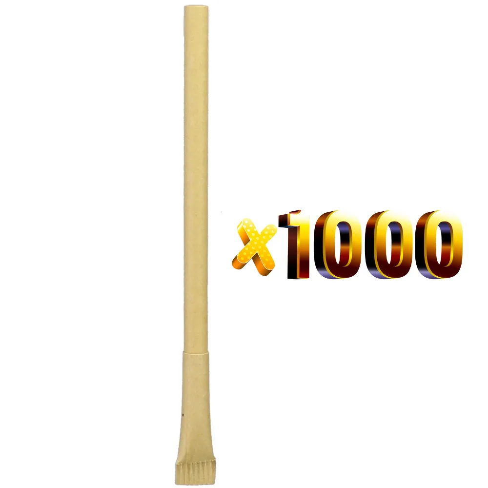 

Шариковая ручка из эко-бумаги, тонкая, 1000 шт.