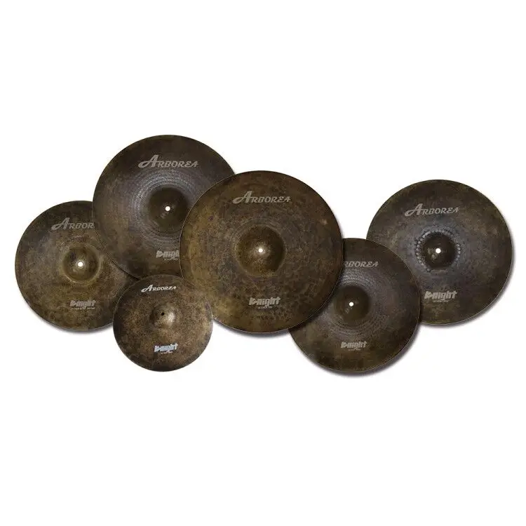 

Knight vintage cymbal set 14hi-hat+16crash+20r+free bag
