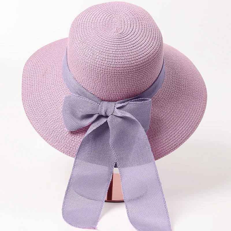Соломенная шляпа женская летняя маленькая свежая Корейская версия шляпы пляжная