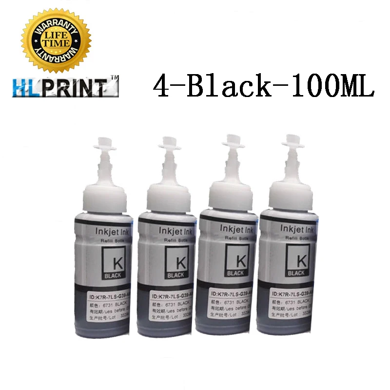 Картридж с чернилами для принтера 100 мл|refill ink for epson|ink epsonrefill |