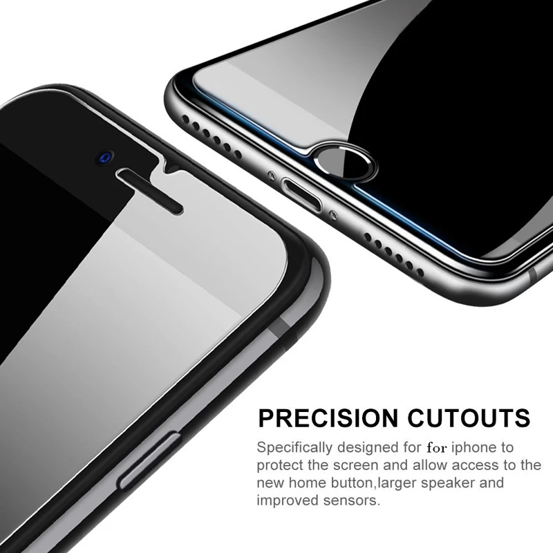 BALMORA Tempered Glass for iPhone X 4 4s 5 5c 5s Screen Protector Film 6 6s 7 8 plus Transparent | Мобильные телефоны и