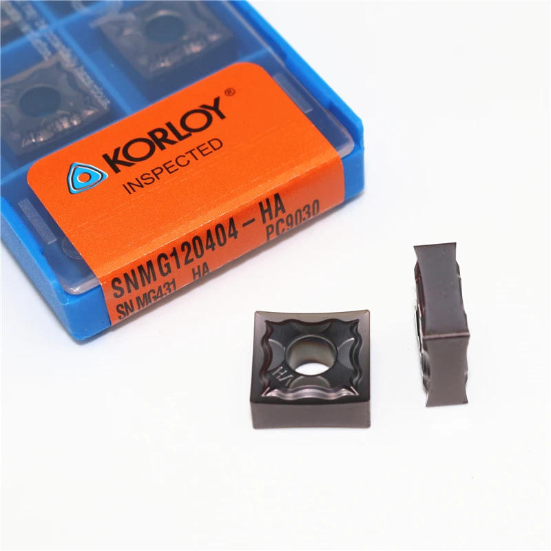 10 шт. SNMG120404-HA PC9030SNMG431 SNMG120408-HA PC9030 карбидные Токарные вставки, и аутентичный с Поворотная лопасть