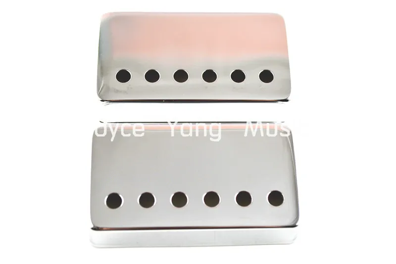 1 комплект из 2 предметов Niko хромированная латунная крышка Humbucker Пикап 50/60 мм для