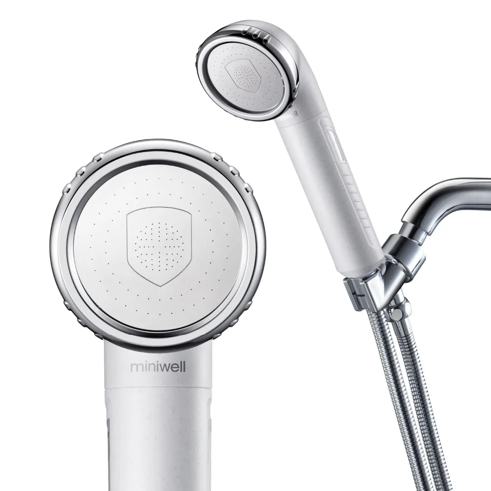 

Shower Head with Replacement Hose and Holder, High Pressure & Water Saving Showerhead for Best Shower Experience, Anion Energy