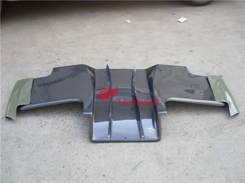 Задний диффузор из углеродного волокна с плавниками среднего лезвия 5 шт. для CF