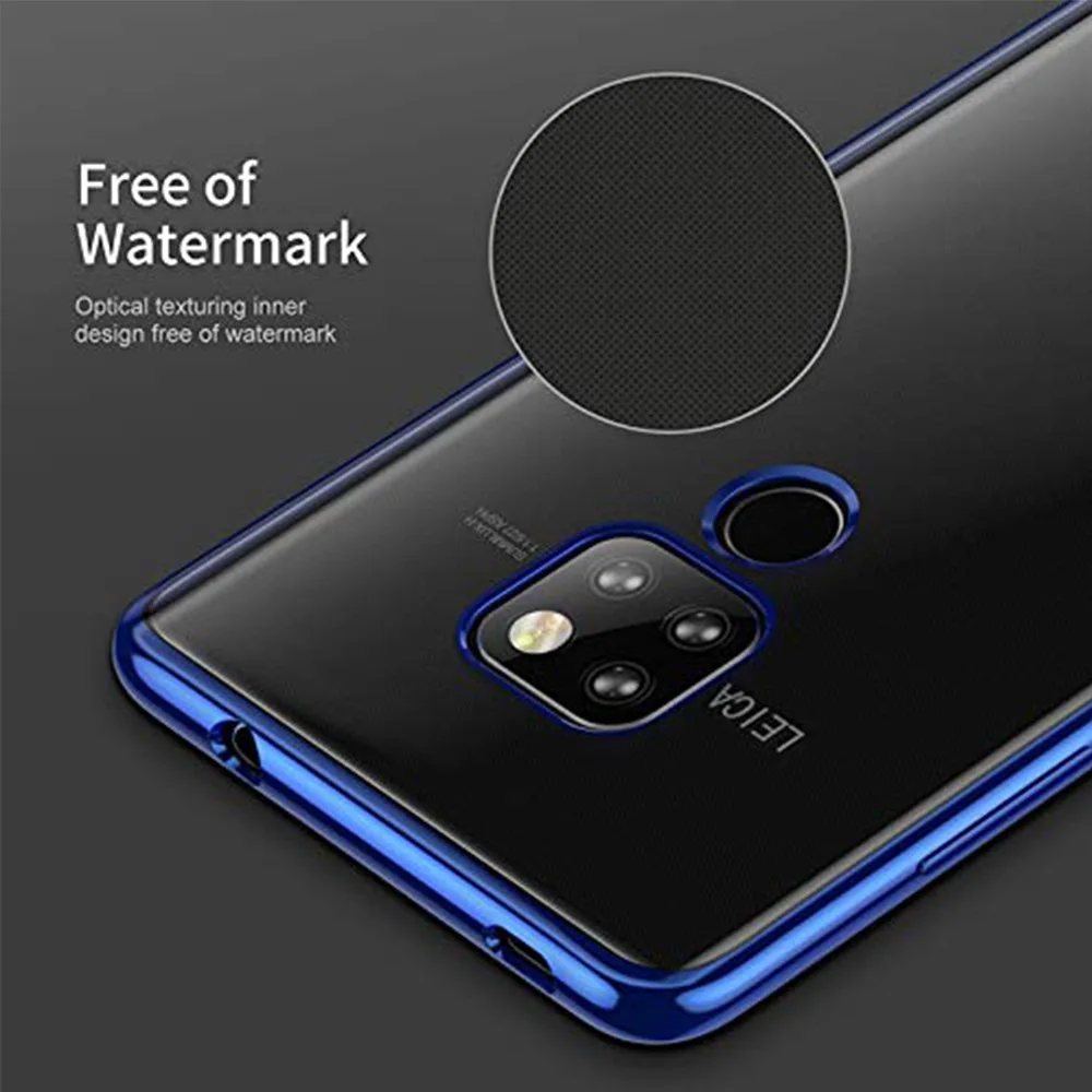 NYFundas Роскошный чехол из ТПУ с покрытием для huawei mate 20 lite pro X ультра тонкий мягкий