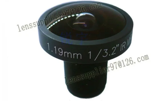 F2.5 широкоугольные 5MP панорамные линзы/CCTV объектив 1 19 мм 185 градусов рыбий глаз M12