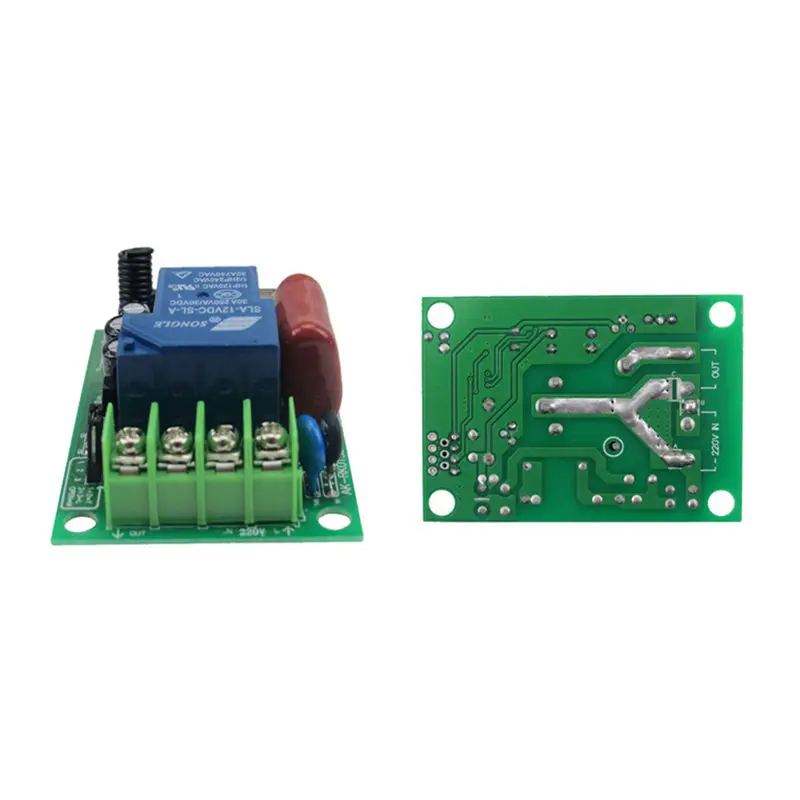 Универсальное беспроводное реле дистанционного управления AC220V 30A RF 433mhz