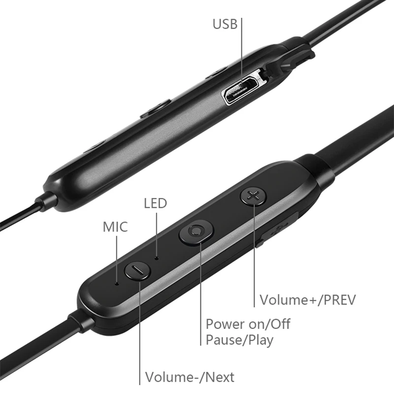 Спортивные 4D Bluetooth наушники Встроенный микрофон беспроводные легкие с ремешком