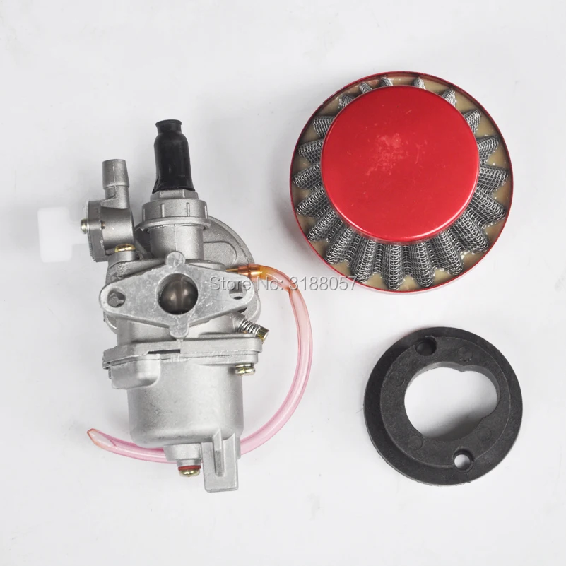 Газовый карбюратор воздушный фильтр Clearner адаптер стек для 2-тактного 47cc 49cc