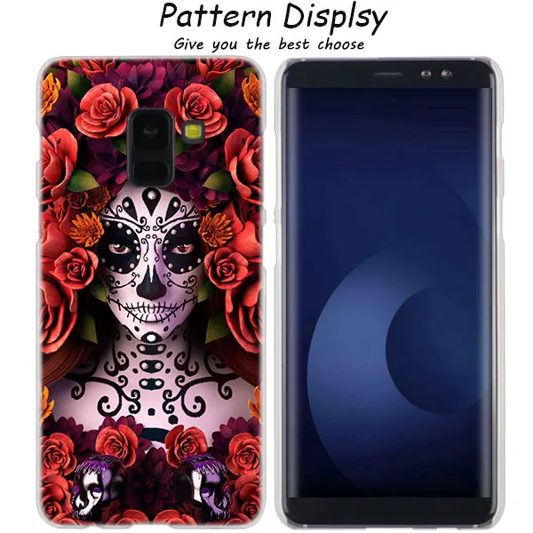 04 MLLSE известное изображение черепа со catrinas Модный чехол КРЫШКА ДЛЯ samsung Galaxy A6 A8 плюс A9 A7 A5 A6S A9Star Note9 8 5 4 Лидер продаж - Цвет: 04