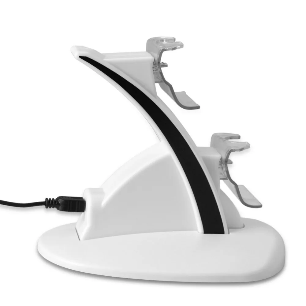 USB светодиодный свет двойной док-станция для зарядки контроллера зарядное устройство для microsoft контроллеры для Xbox One игровые аксессуары с кабелем