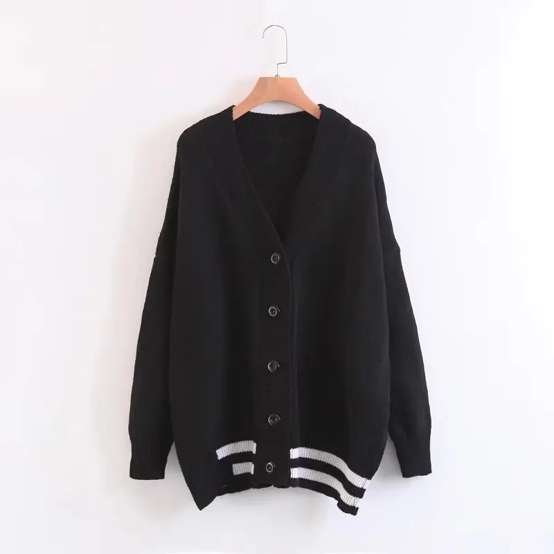women's fashion sweater plus size knitwear cardigan femme winter |