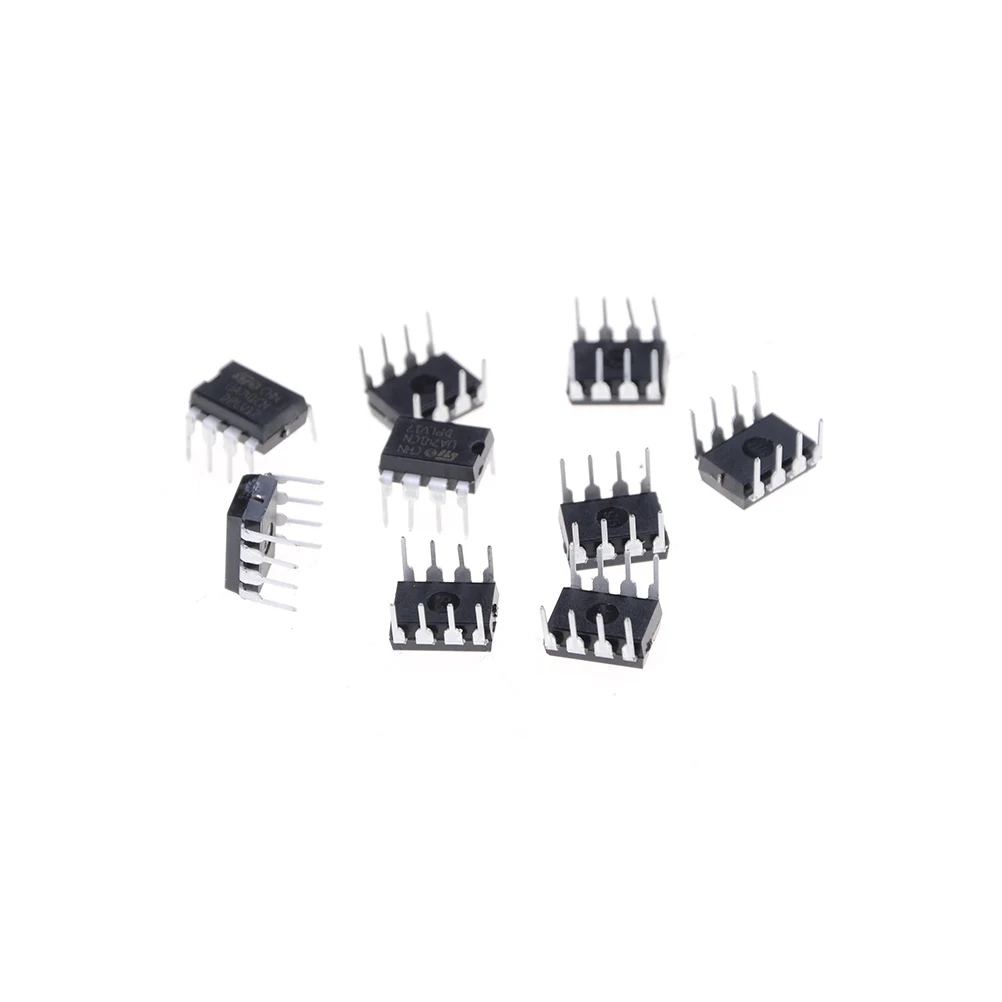 10 шт./лот UA741CN LM741 741 операционный усилитель OP AMP DIP-8 IC | Обустройство дома