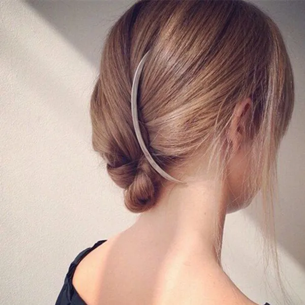 New European Style Hair pin Women's accessories Fashion unique Curved shape Combs|fashion hair comb|hair combhair comb styles |