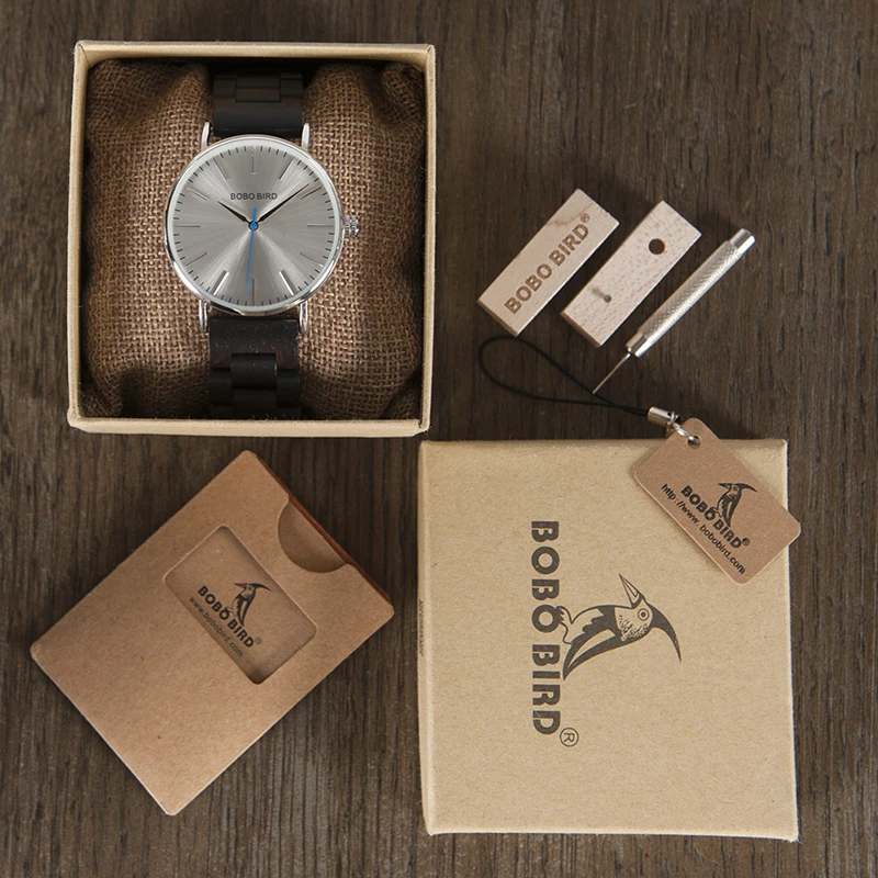 BOBO BIRD O15/O16 Роскошные Брендовые мужские часы под платье высококачественный