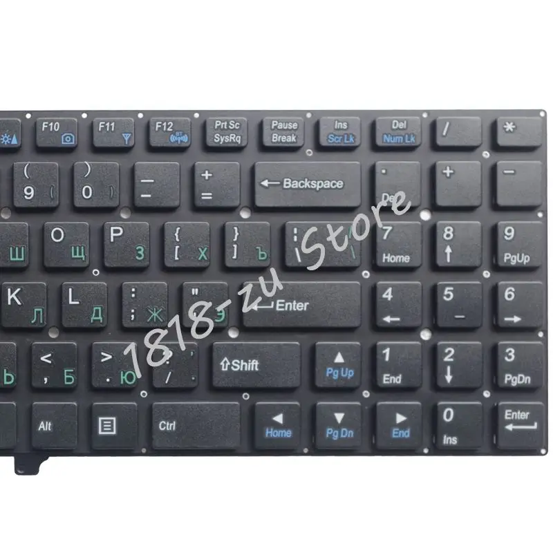 YALUZU Новинка для Clevo W550AU W555AUQ W550EL W555EL W550SU W550SU1 W555SU1 W555SUW клавиатура без рамки Русская