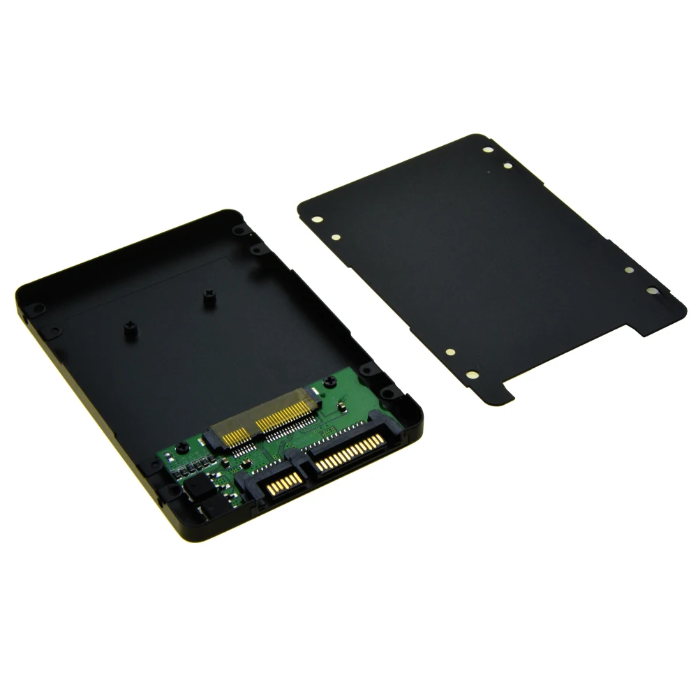 MSATA SSD до 2 5 &quotSATA 3 0 6 Гбит/с адаптер с алюминиевым корпусом 22 pin sata в мини конвертер