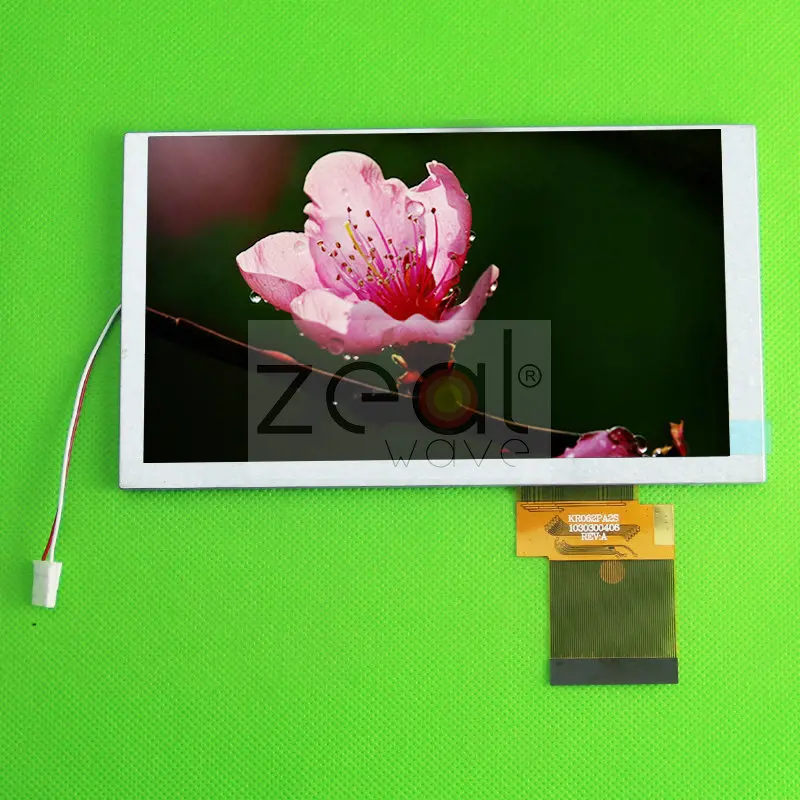 

800*480 LCD Display Screen 6.2 inch KR062PA2S as HSD062IDW1 60Pin for Car-DVD