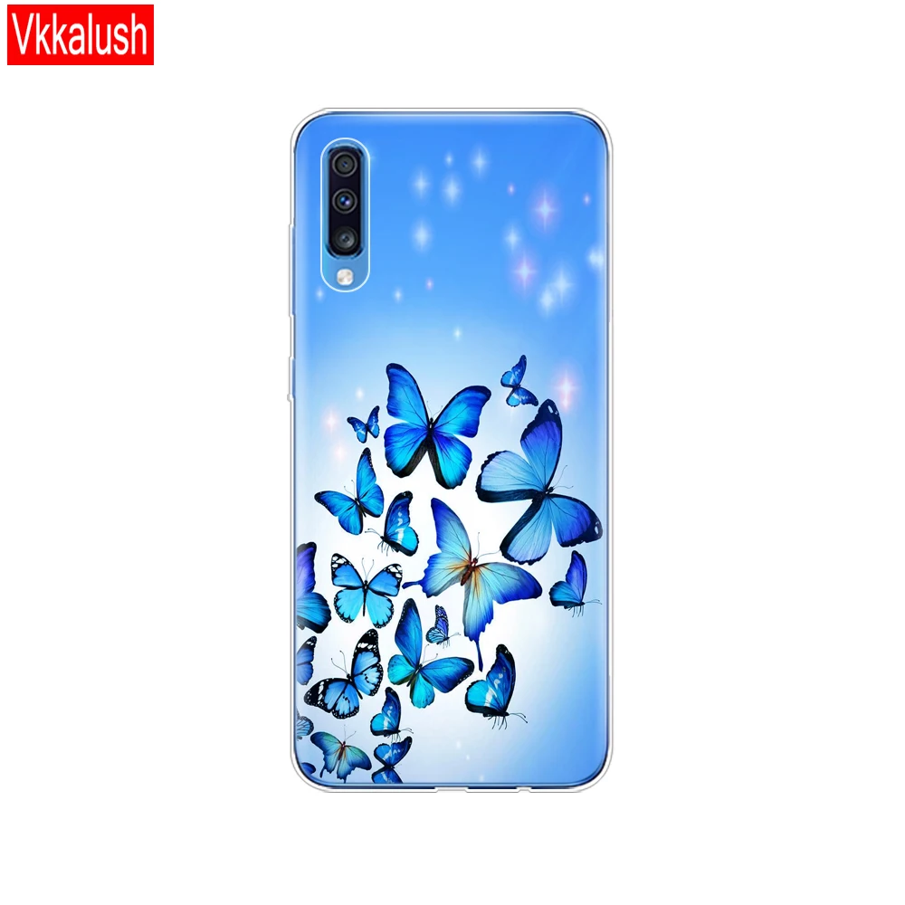 11043 Для samsung A70 чехол Мягкий ТПУ задняя крышка для телефона samsung Galaxy A70 силиконовый чехол s Coque Capa A 70 A705 A705F бампер - Цвет: 11043