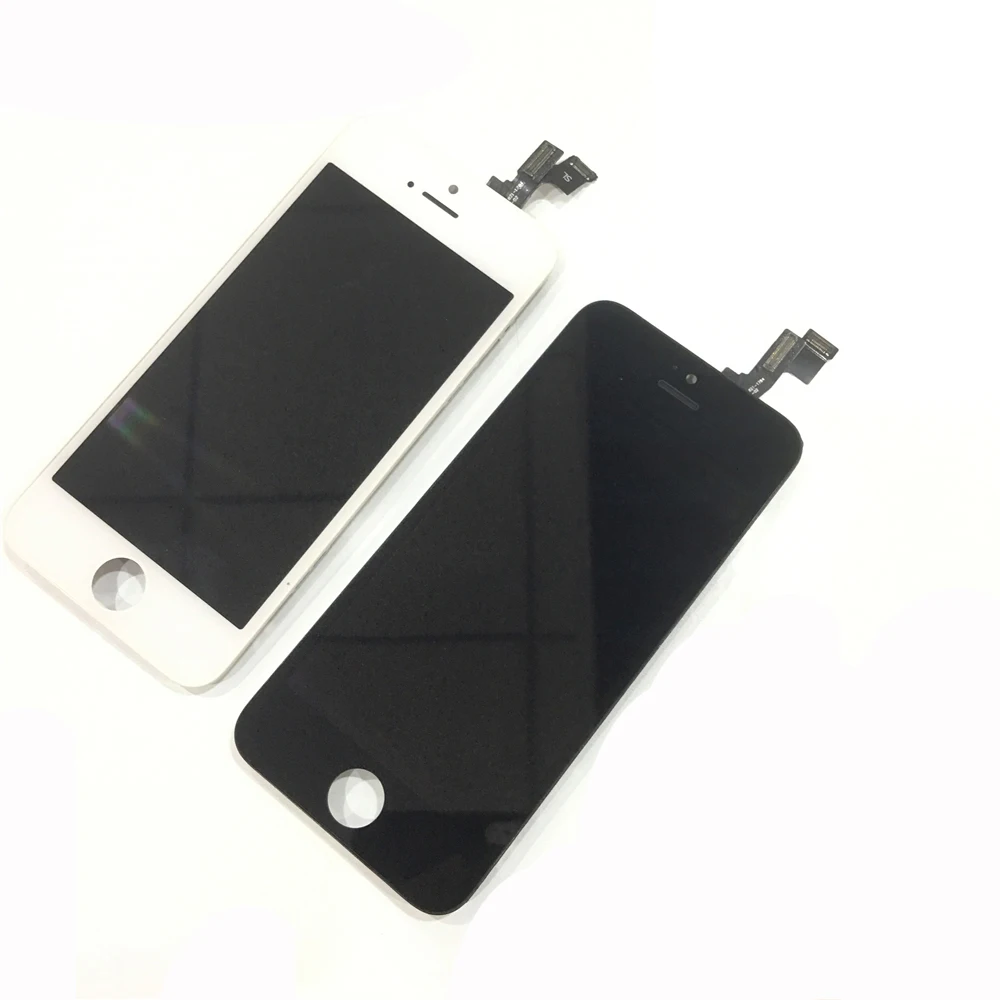 AAA + качественный ЖК дисплей для iPhone 5 5S 5C SE 5SE сенсорный экран в сборе Бесплатная