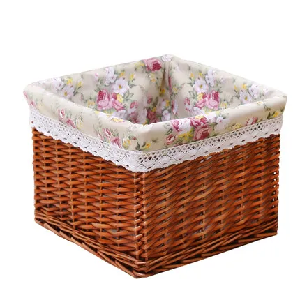 Storage Basket Rattan Dirty Clothes Should Be Home Wardrobe Kitchen Snacks Sundries Box Liu Set Fabric | Дом и сад
