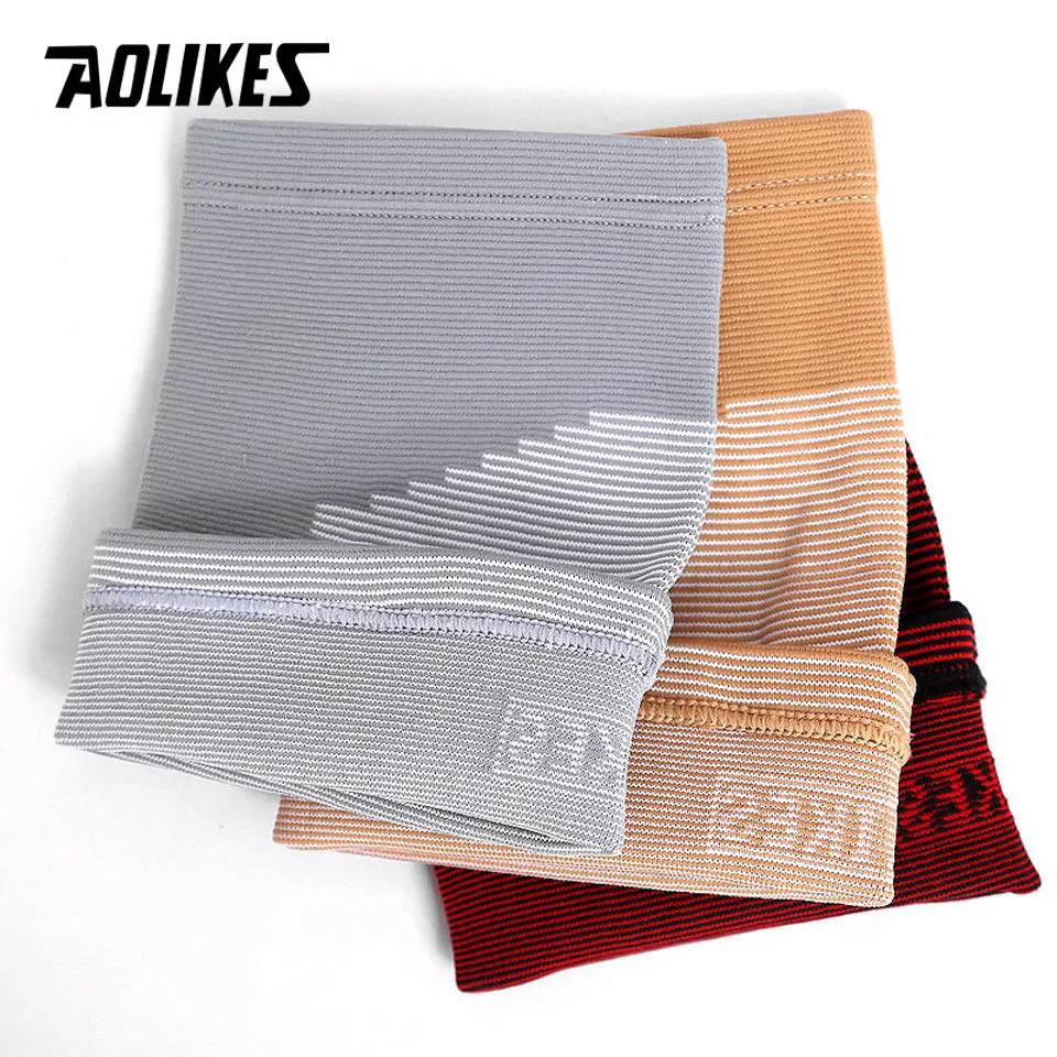 1 пара эластичные спортивные наколенники для баскетбола|basketball leg sleeve|knee pads