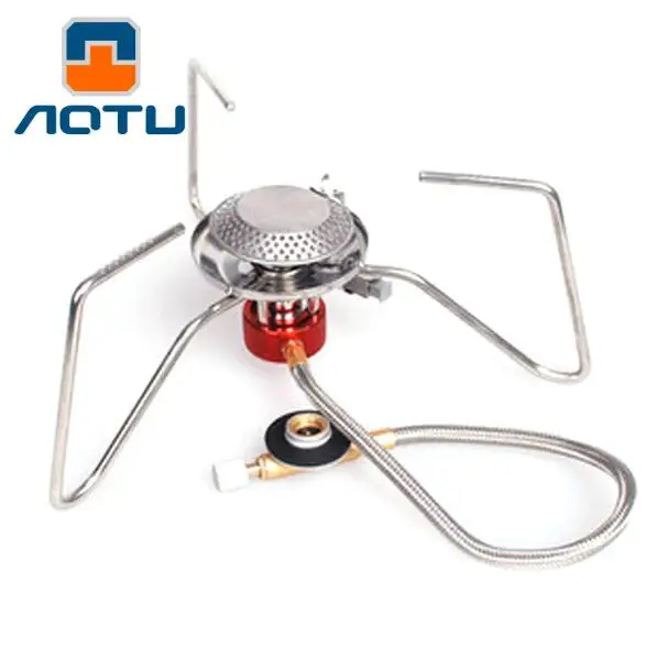 AOTU 3500 W Наружная газовая плита для кемпинга оснащенная пожарным стартером