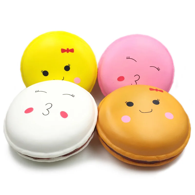 Распродажа с фабрики PU Jumbo Rainbow Squishies медленно поднимающийся ароматизированный