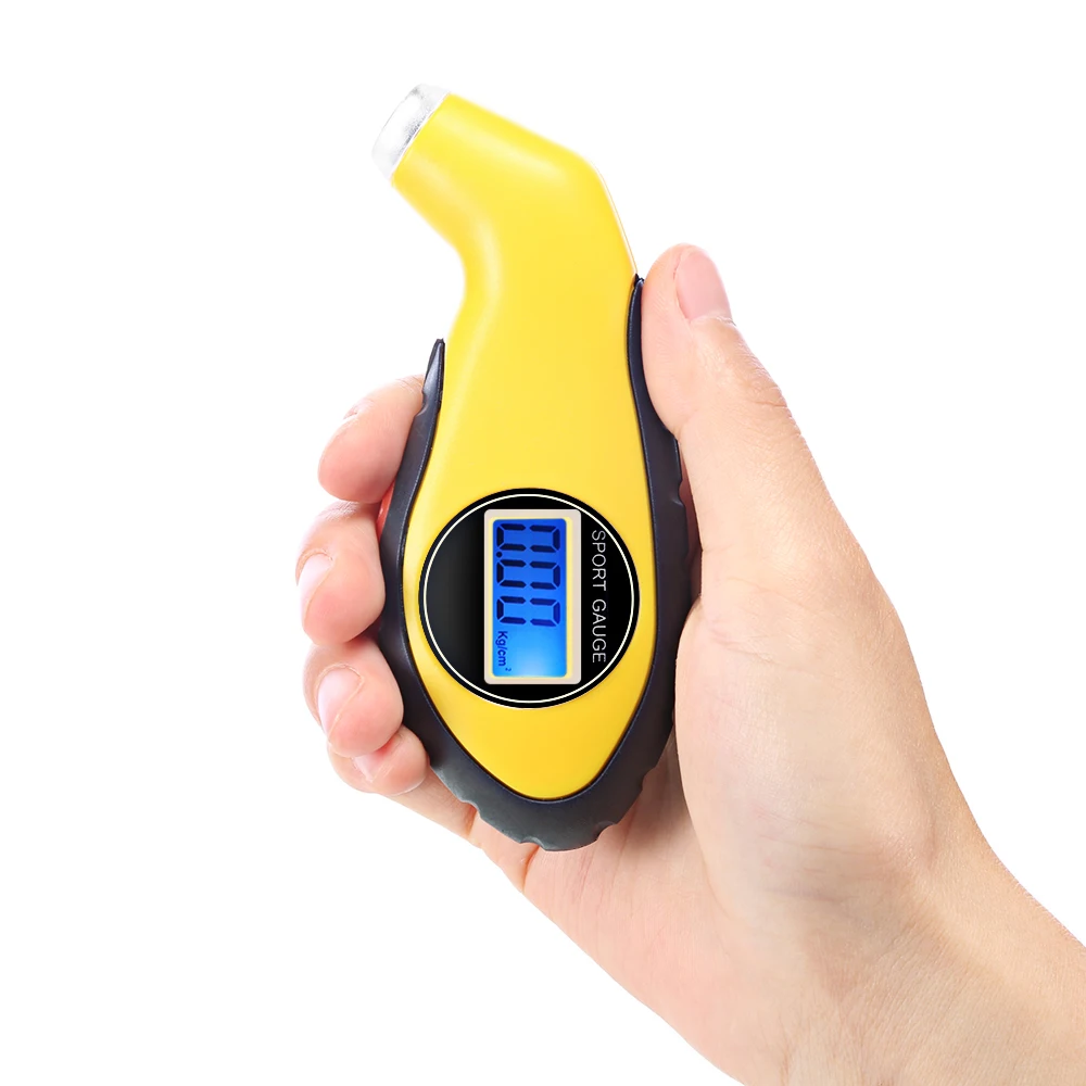 Автомобильный цифровой датчик давления в шинах тест 4 единицы фунт сила на кв.