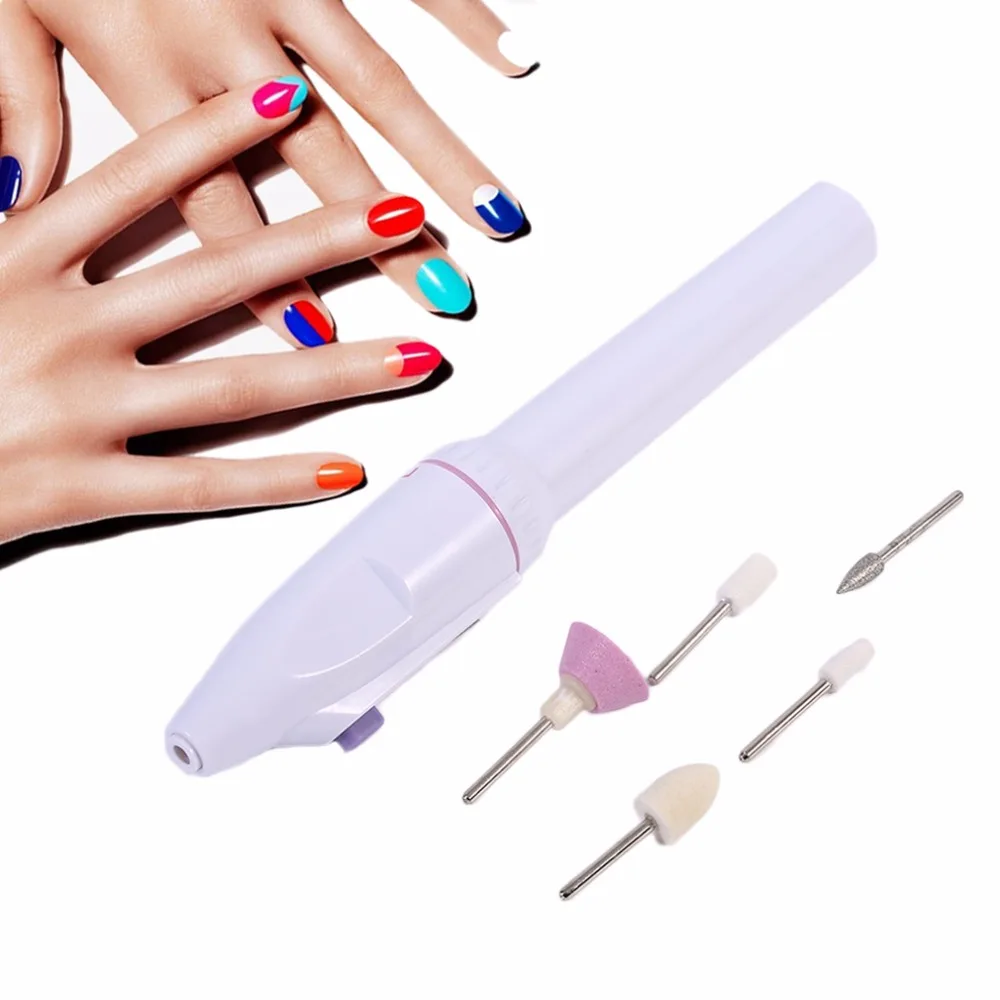 Портативный Электрический Маникюрный мини арт устройства электрическая ручка