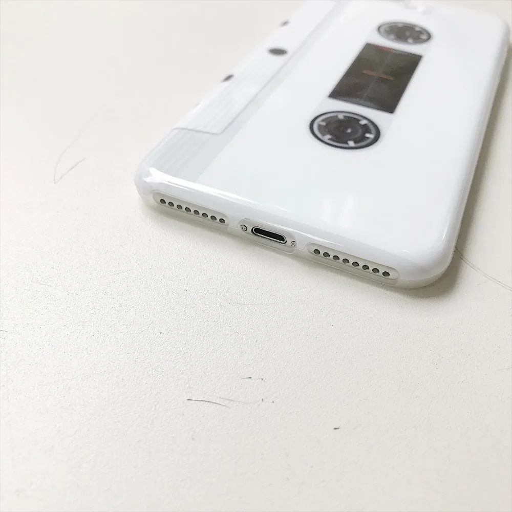 Для iphone 7 случае интересные личности Силиконовые Мягкий чехол белый магнитная