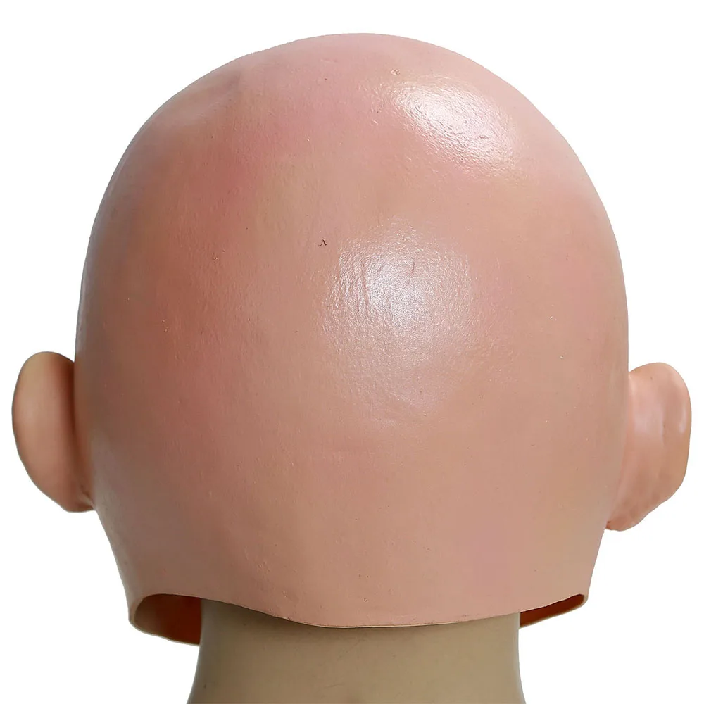 Coslive плач ребенка маска Жуткий Полная Голова Латекс Маска для вечеринок