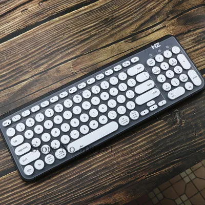 Пылезащищенные Силиконовые чехол для клавиатуры ноутбука для logitech K780 многофункциональная беспроводная клавиатура K 780 Защитная пленка для кожи - Цвет: White