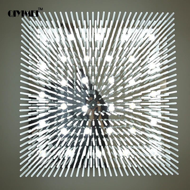 Хит продаж 2018 светодиодная люстра подвесная Люстра для современной лестницы