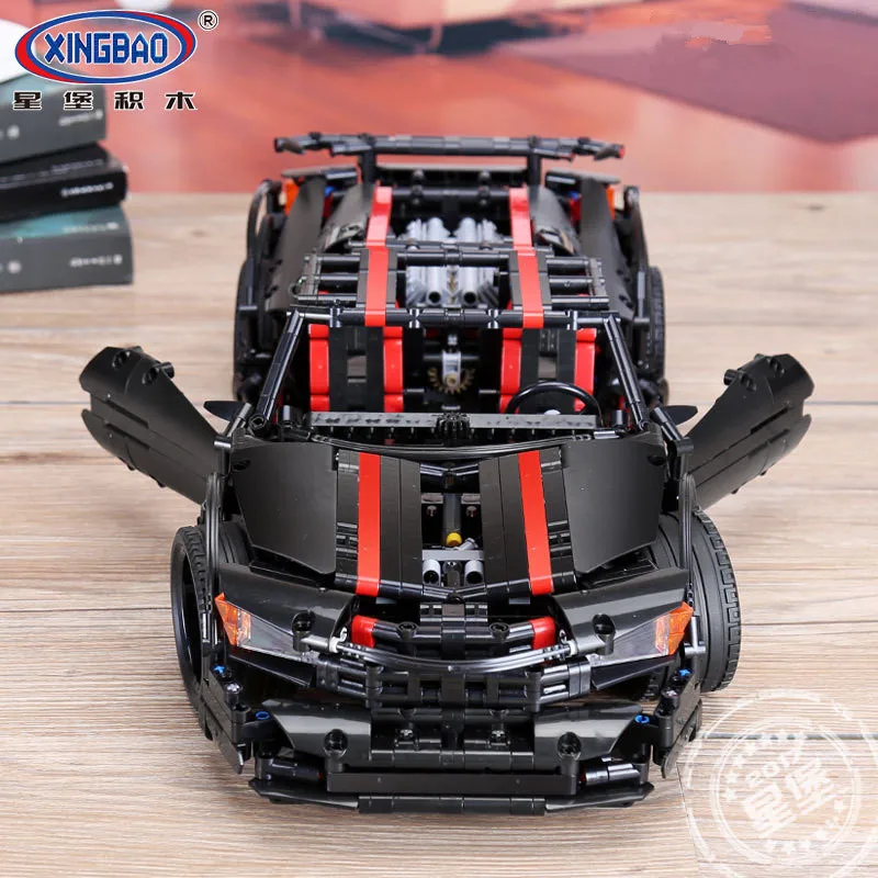 XingBao 07003 блок 1916 шт. креативный MOC Technic серия Assassin X19 набор образовательных строительных блоков Кирпичи Игрушки Gif