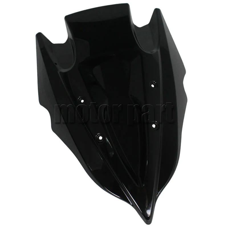 Лобовое стекло мотоцикла для Kawasaki Z300 Z250 2013- Z 300 250 двойной пузырь лобовое стекло черный 13 14 15