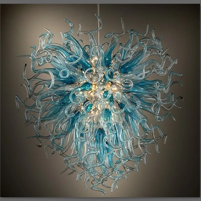 

Antique Murano Glass Hand Blown Glass Chandelier LED Home Hanging Light Fixture Decorative French Chandelier for Living Room