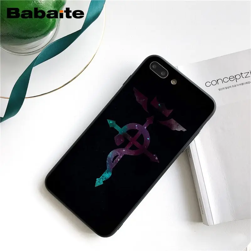 Babaite металлический чехол для телефона аниме «Братья алхимиков» для iphone 11 Pro 11Pro Max X XS MAX 6 6S 7 7plus 8 8Plus 5 5S XR