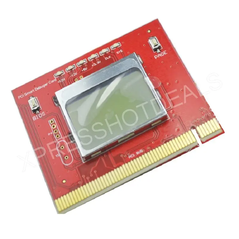 ЖК-дисплей PCI диагностики ПК анализатор материнская плата POST тестер | Компьютеры