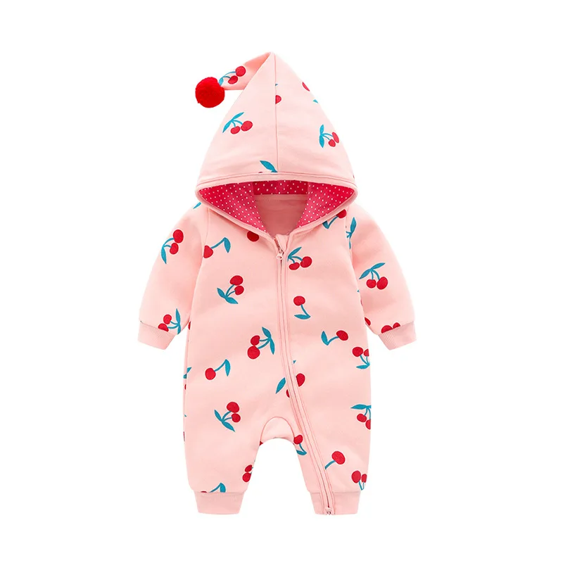 Осенняя одежда для новорожденных мальчиков и девочек с героями мультфильмов