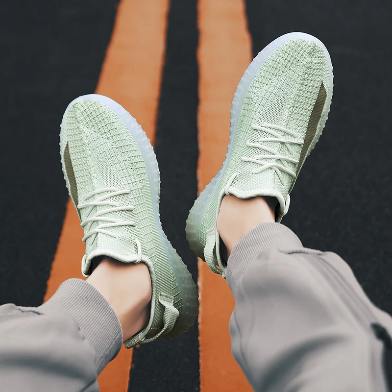 Fashion 2019 Men Casual Shoes Summer Outdoor Breathable Work Sneakers Mesh Male Non-slip Adult Tenis Masculino | Обувь