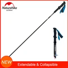 Трекинговые палки из прочного углеродного волокна Utralight, походная палка для пешего туризма, прямая рукоятка из ЭВА, расширяемая складная трость