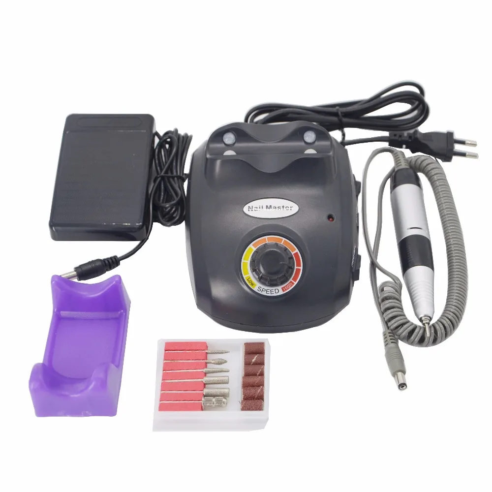 Professional Nail Art Salon Manicure Pedicure Kit Electric Drill File Machine with Low noise and vibration for smooth | Красота и