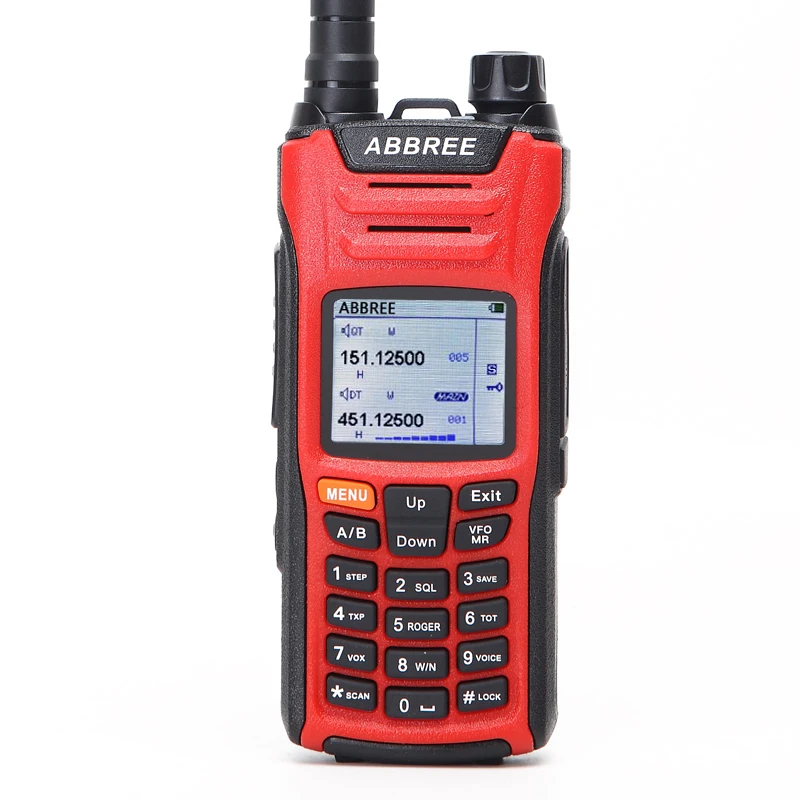 Abbree телефон с USB кабелем 6 полос двойной 999CH многофункциональный VOX DTMF SOS