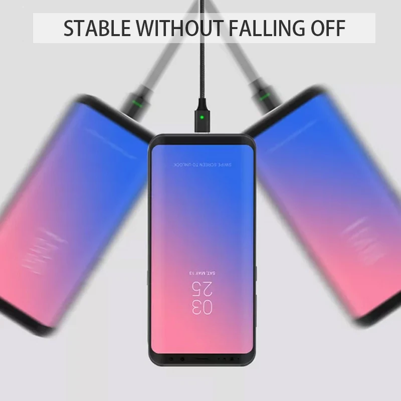 Магнитный кабель Micro Usb type C супер быстрая зарядка телефона Microusb type-C магнитное зарядное устройство Usb C для iphone huawei Xiaomi зарядка