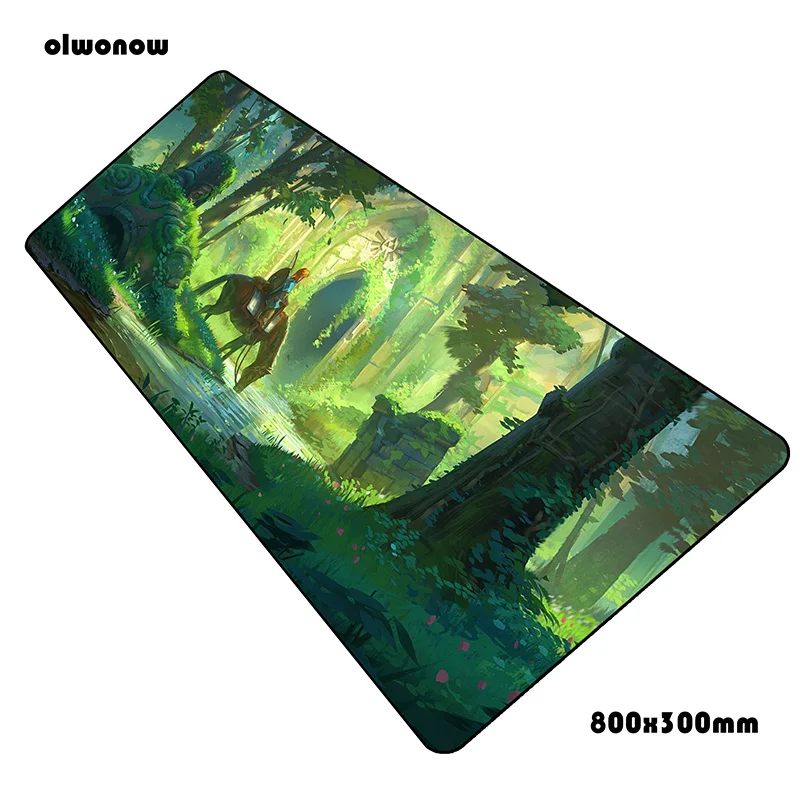 Size 800x300x2mm Zelda Коврик для мыши 800x300x2 мм коврики горячие продажи компьютерная мышь коврик игровые аксессуары милые большие игровые коврики и чехлы игры pc gamer - Цвет: Size 800x300x2mm