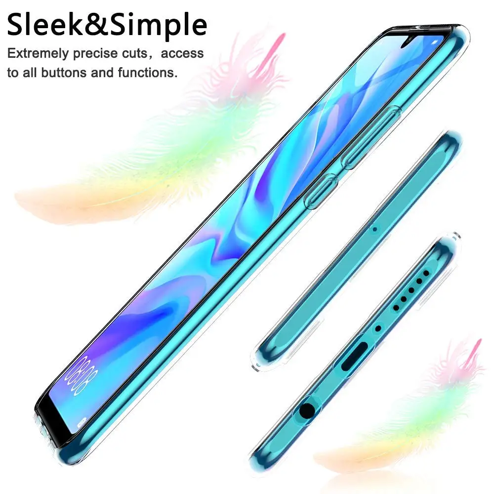 Ultra Slim Clear Transparent Soft Flexible Silicone TPU Phone Case Cover For Huawei P30 Lite Pro P30Pro P30Lite Back Cases Coque |