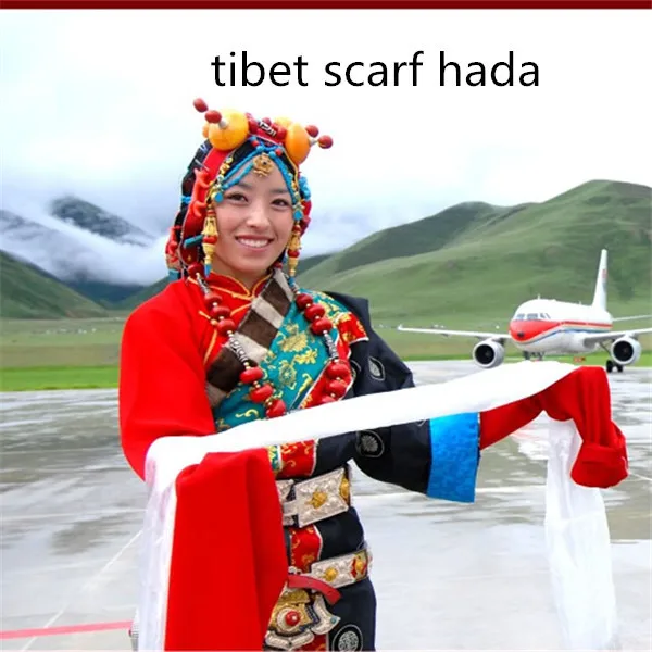 Шарф белого цвета в тибетском буддизме стиле|white scarf|scarf whitetibetan scarves |
